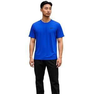 Nike Dri-FIT Men’s Performance Tee Shirt Blue Size M | Lightweight Activewear
